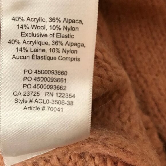 THE  Group By Babaton 36% Alpaca Sweater Size XS - Picture 8 of 8